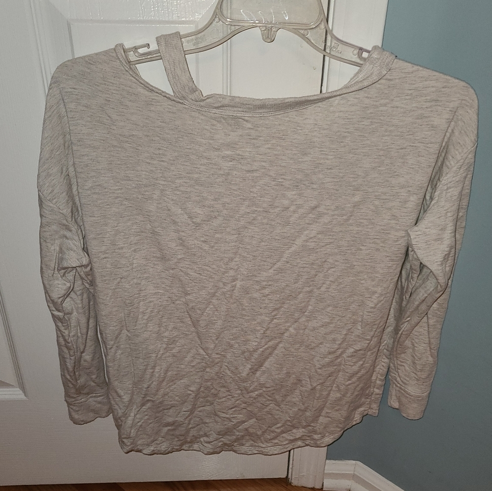 Express One-Eleven Cut Out Sweater